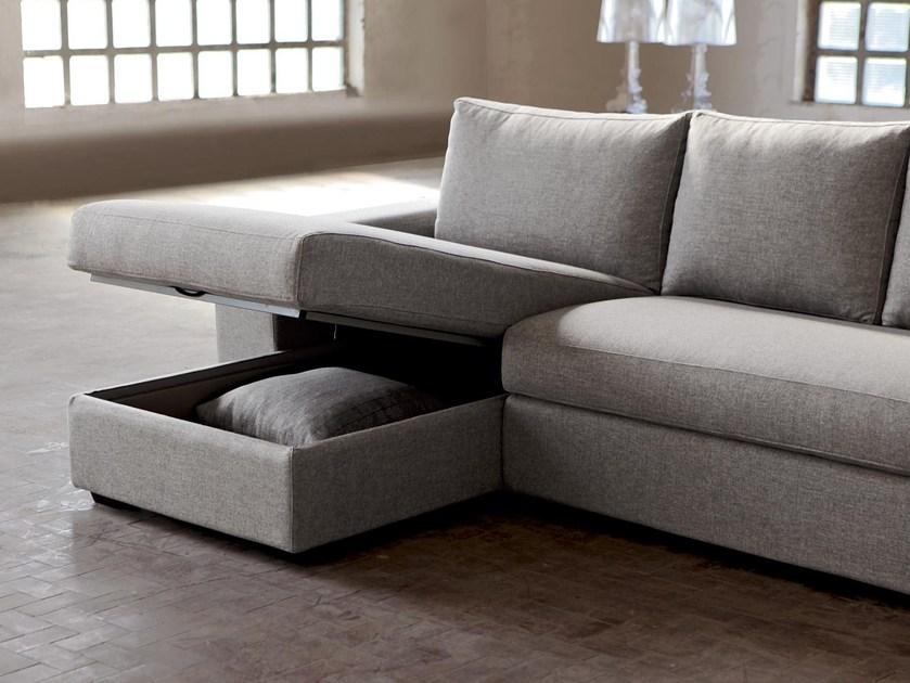 Domingo Salotti Угловой диван из ткани с шезлонгом Sander sun-id-1380535 - Вид №4