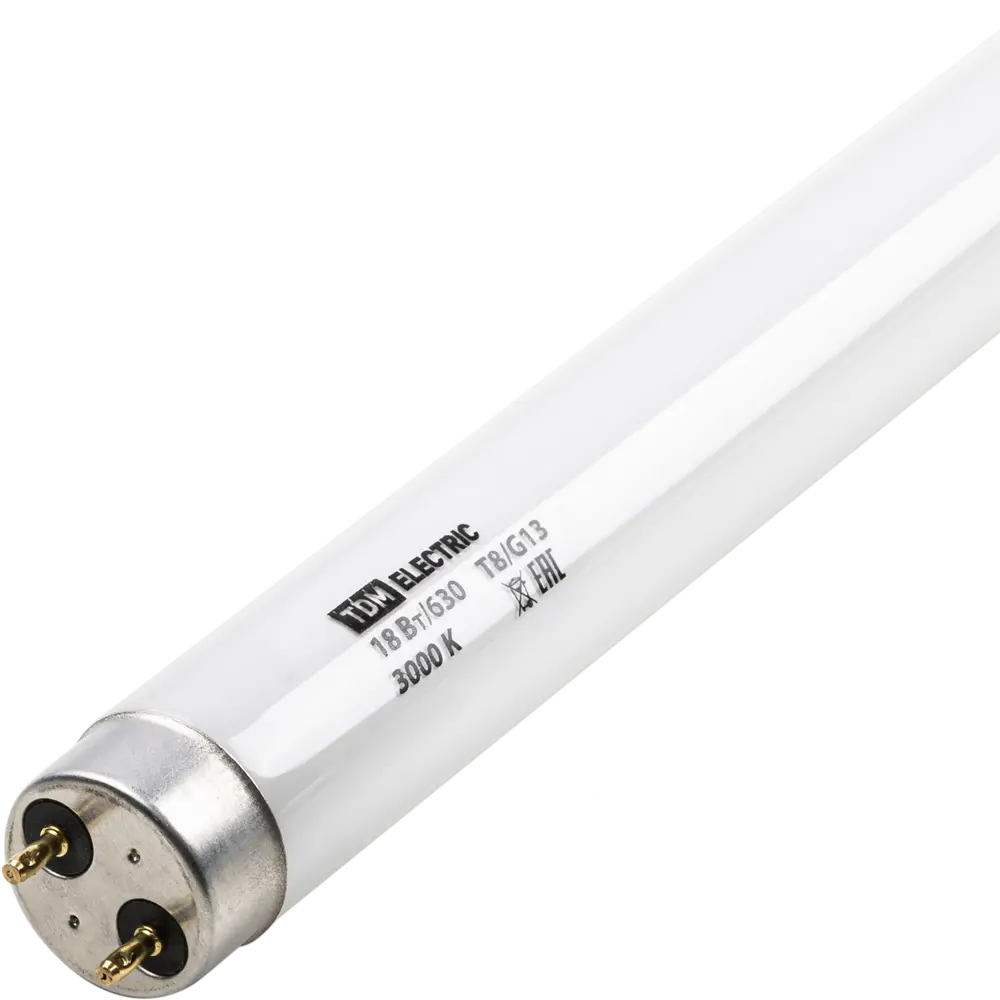 Лампа люминесцентная TDM Electric T8 G13 18 Вт теплый белый свет SQ0355-0025 82477842 STLM-2144191  - Вид №2