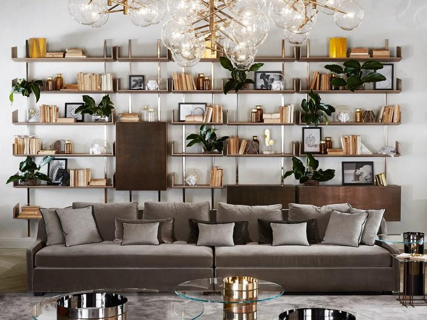 Gallotti&Radice Модульный настенный книжный шкаф из дерева sun-id-1505070 - Вид №2