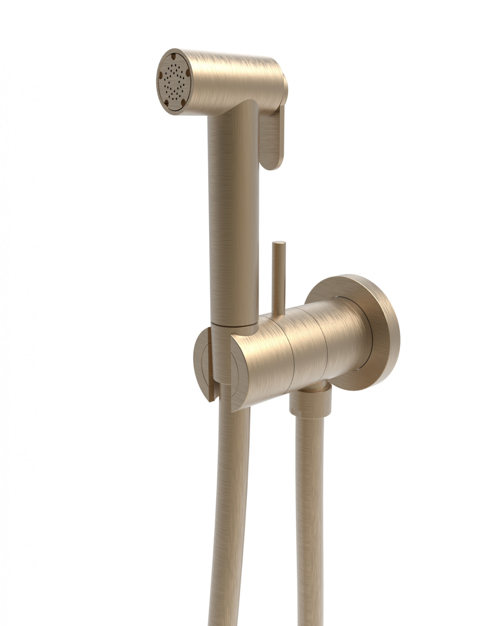KSPAT101-07BS Гигиенический душ со смесителем , брошированная бронза Graffio Stella