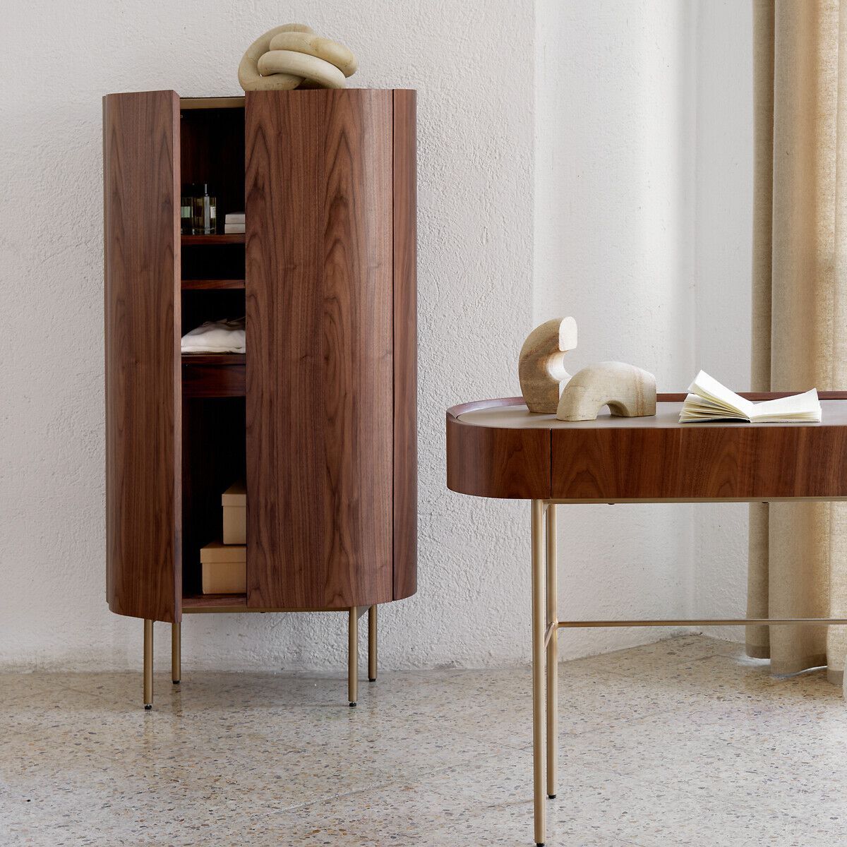 Шкаф из шпона с распашными дверцами AMPM Aslen ARCH-00053277 - Вид №5