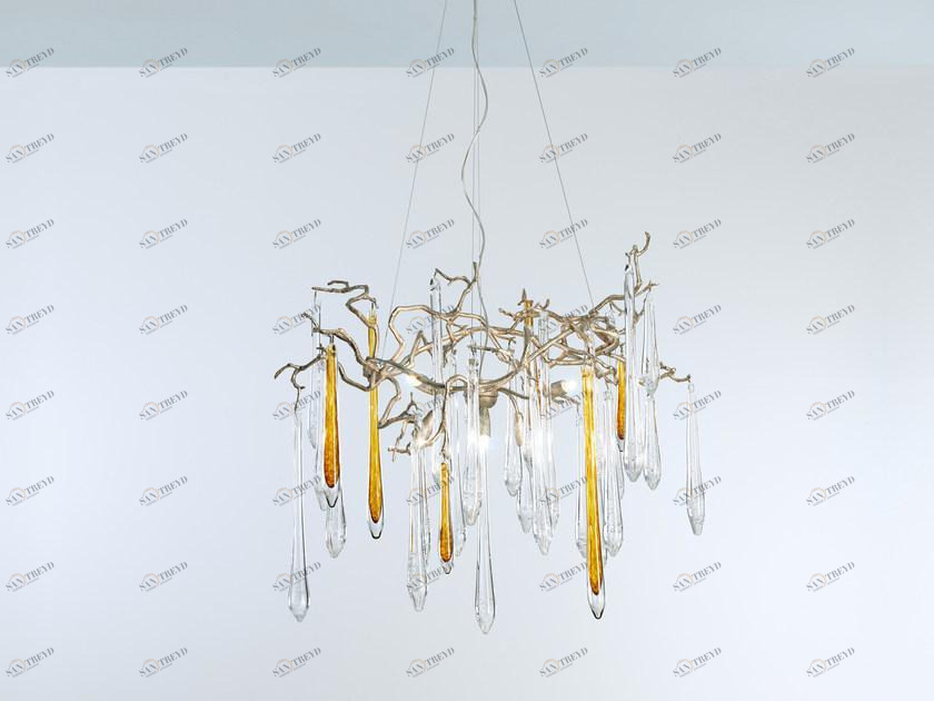 Serip Подвесной светильник из бронзы ручной работы Aqua Ct3260/6