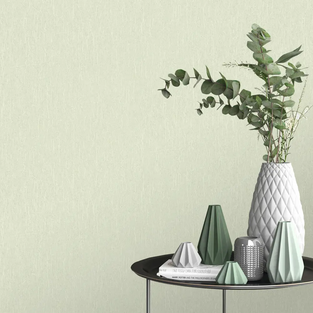 Erismann Bali: флизелиновые обои светло-зеленые для уютного интерьера 89420885 STLM-1564081 - Вид №5