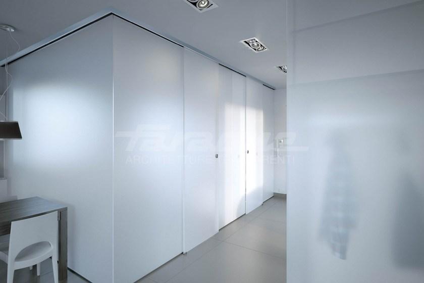 FARAONE Раздвижная акустическая дверь из алюминия и стекла Velo sun-id-1482024 - Вид №2