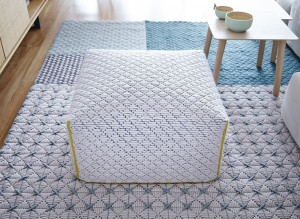 100343 Пуф большой White GAN Silai