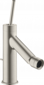 10211800 Смеситель для биде, однорычажный, со стержневой ручкой и сливным гарнитуром AXOR STARCK