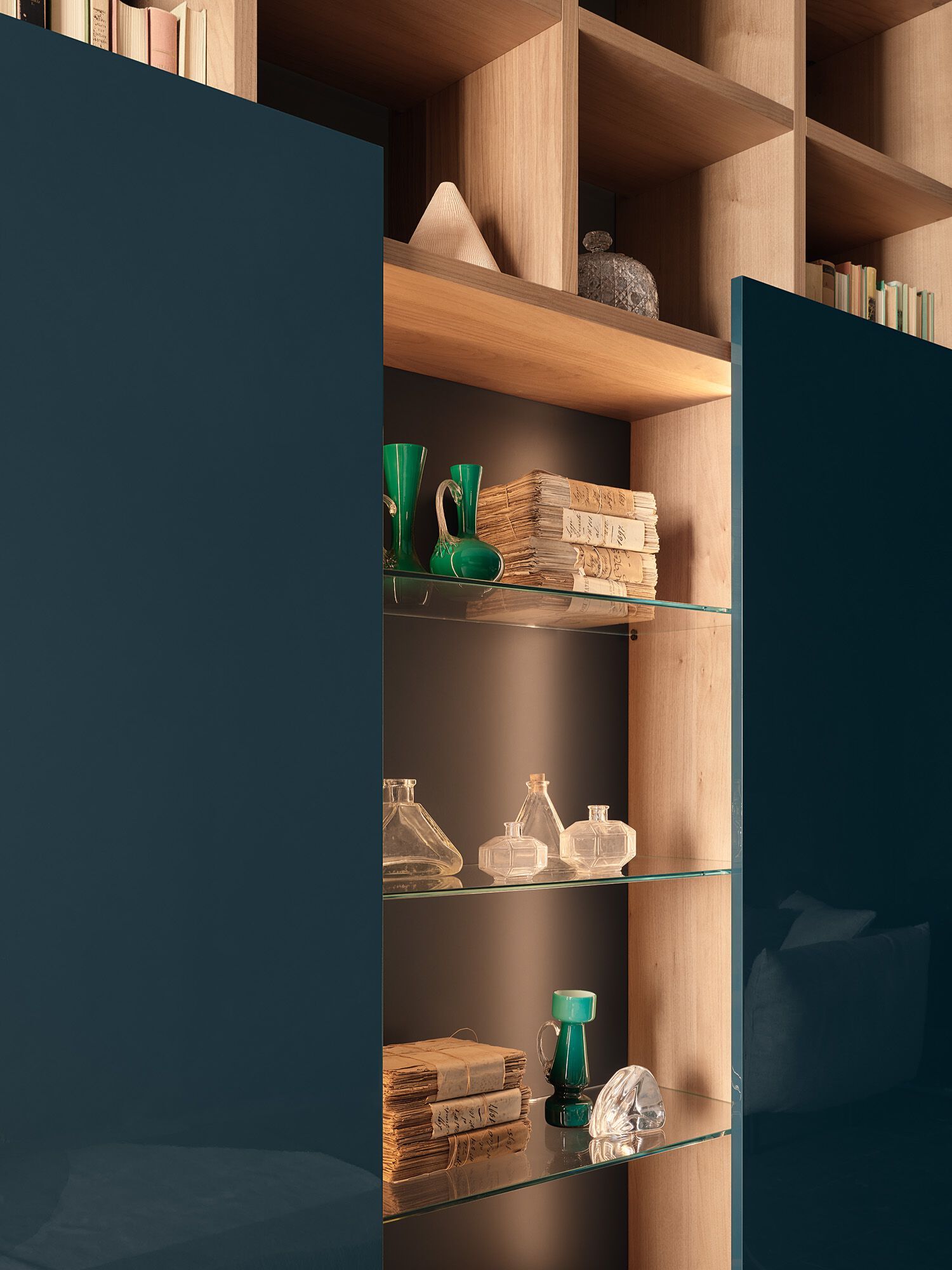 Индивидуальный модульный модульный книжный шкаф Lema Selecta ARCH-00117006 - Вид №36