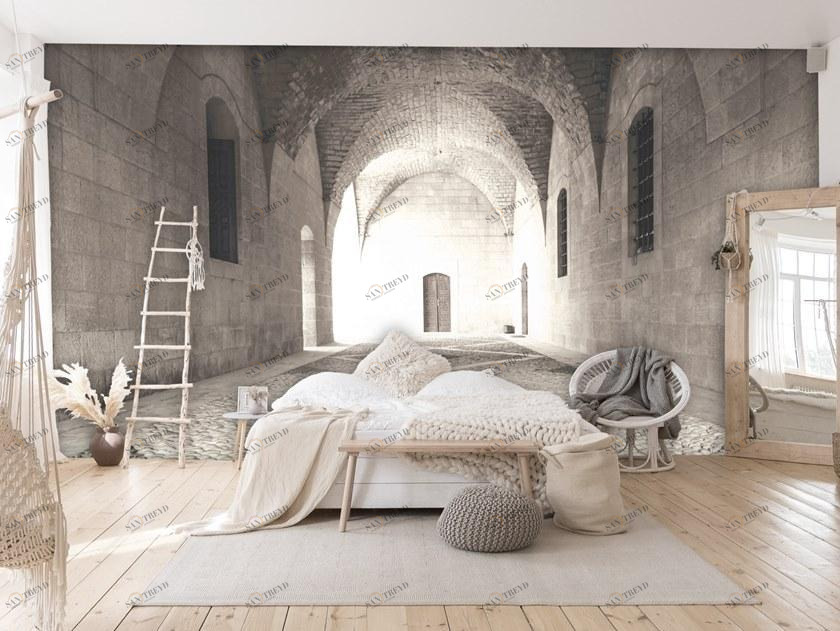 Creativespace Клейкие обои trompe l'oeil Wallpaper 2020 sun-id-1353778