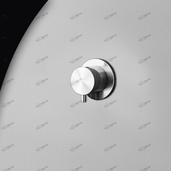 Девиатор двухрежимный сталь глянцевая Hiro Radomonte HIR10L