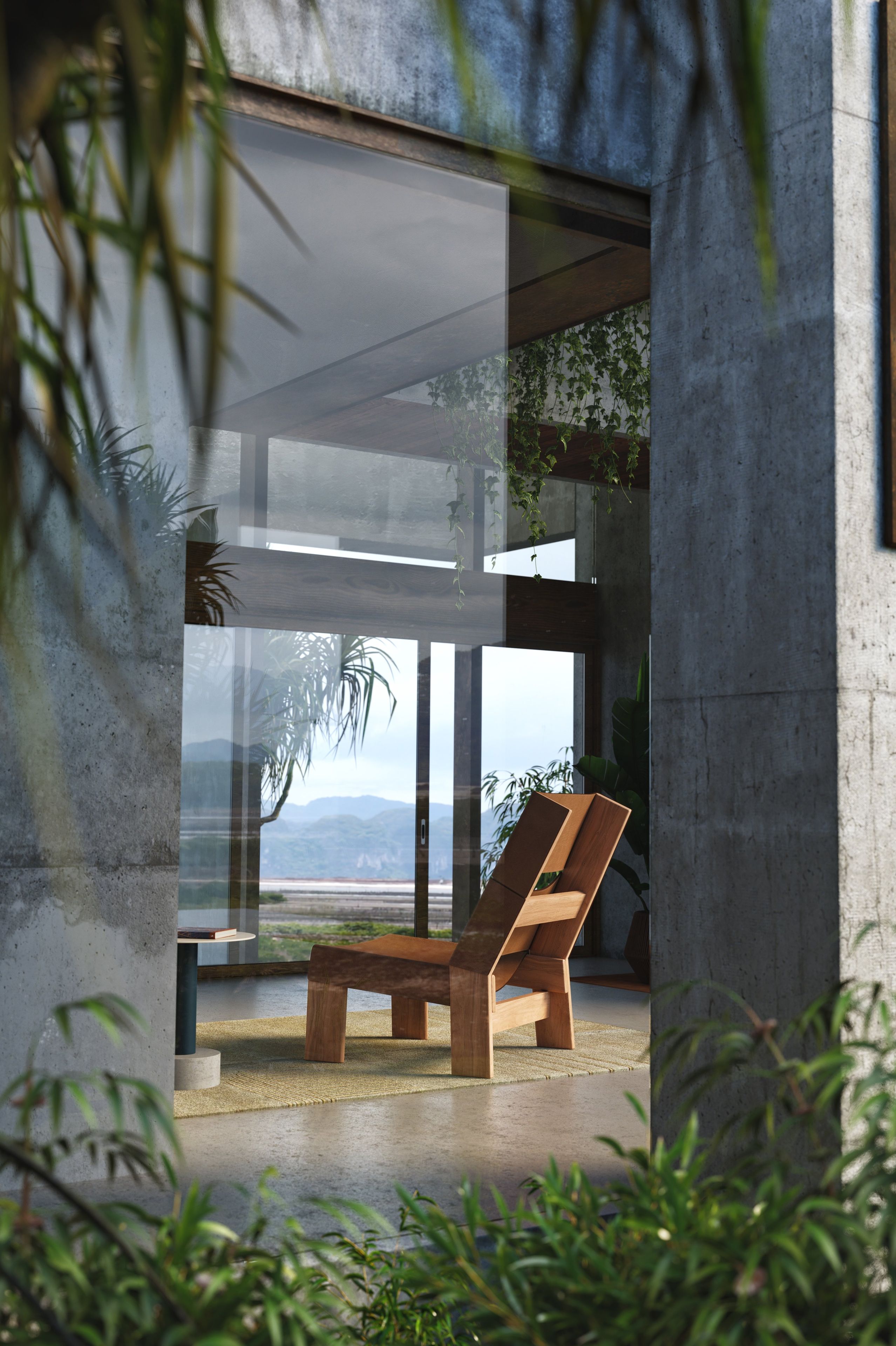 Садовое кресло из тикового дерева Kettal группа ARCH-00074957 - Вид №1