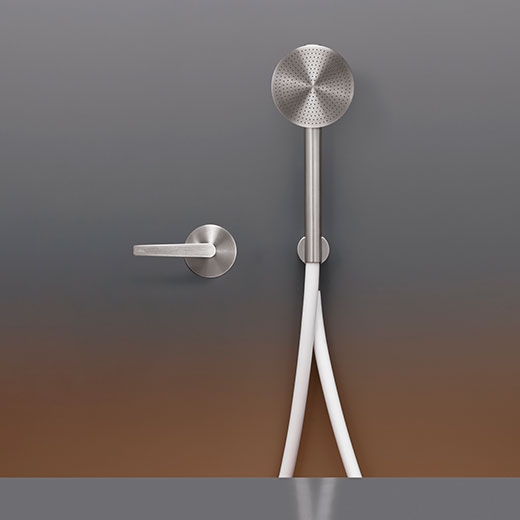 Настенный прогрессивный набор смеситель для ванной / душем с круглым ручным душем диаметром 80 мм  FLG20H CEADESIGN  - Вид №1