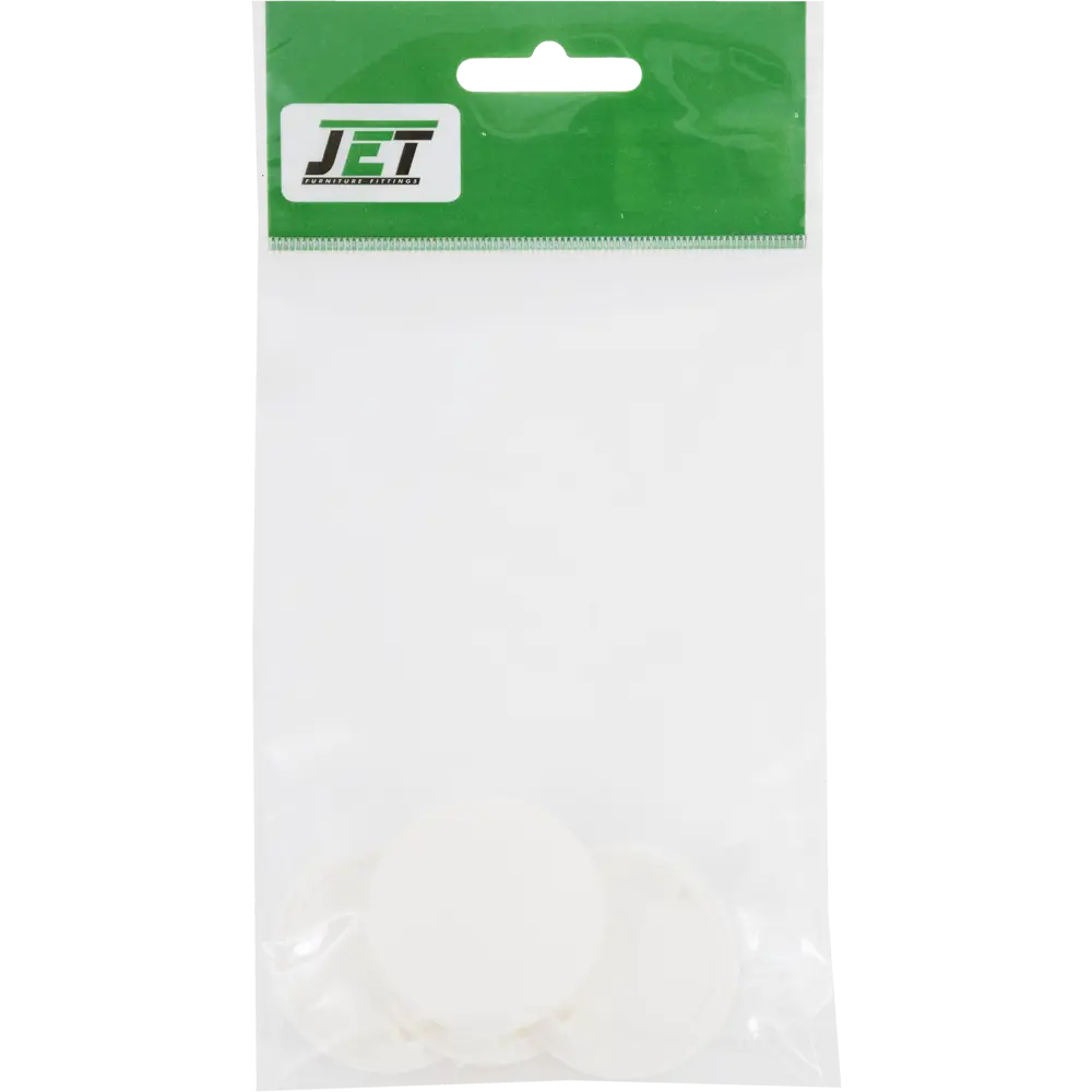 Заглушки мебельные Jet белые для отверстий 35 мм, 4 шт 82648381 STLM-0032827 - Вид №1