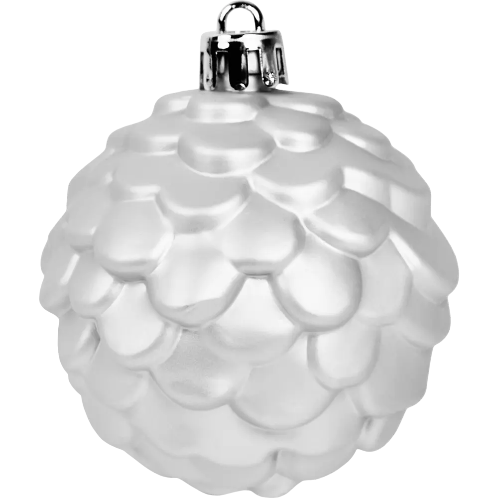 87036340 Набор новогодних шаров Christmas ø5-6 см цвет белый 25 шт. STLM-0956985 Santreyd  - Вид №20