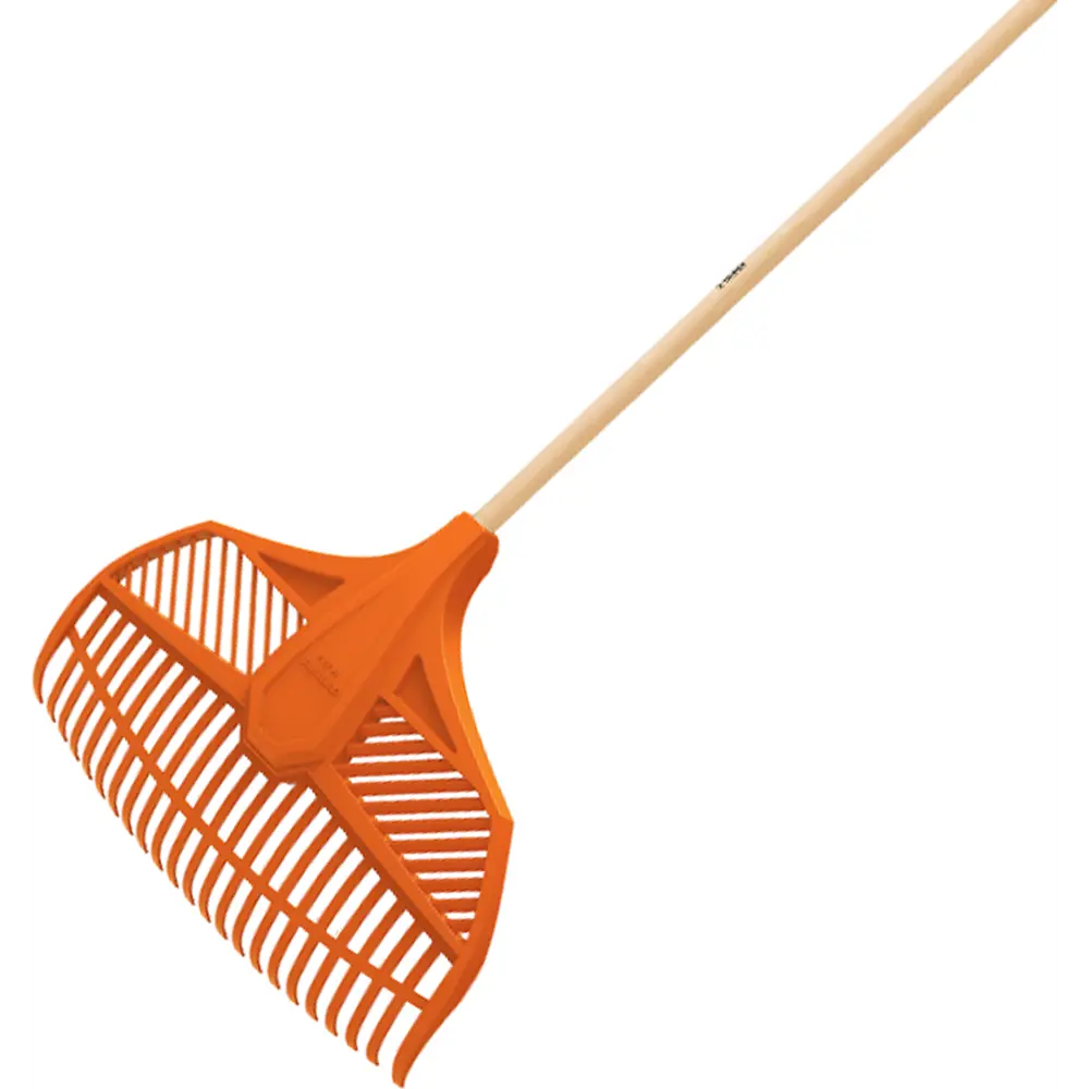 Грабли веерные Truper с полипропиленовыми зубьями и деревянным черенком 82999506 STLM-0038665 - Вид №1