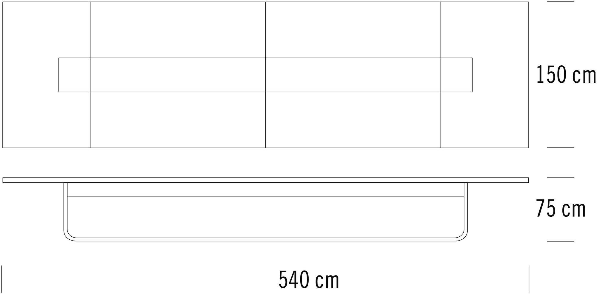 Thonet Прямоугольный стол для совещаний S 8000 sun-id-1394774 - Вид №12