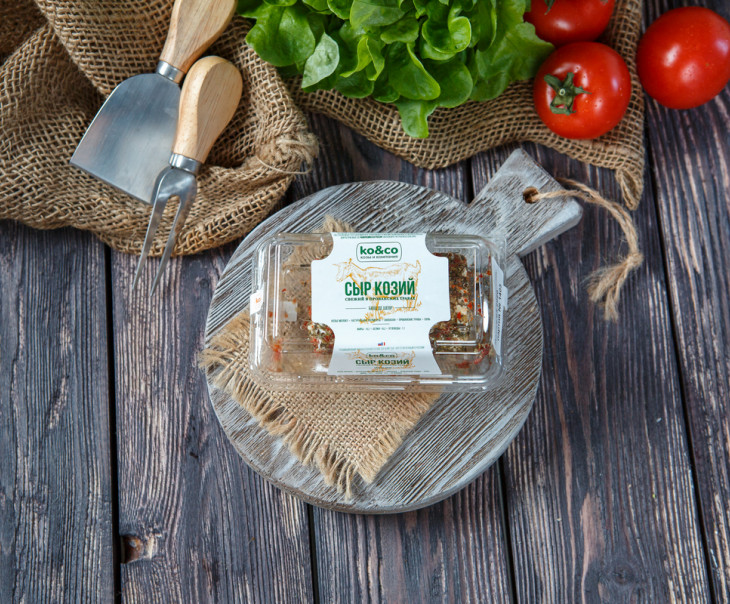 5373 Сыр "Бюш-Де-Шевр" в травах Вкусляндия  - Вид №2