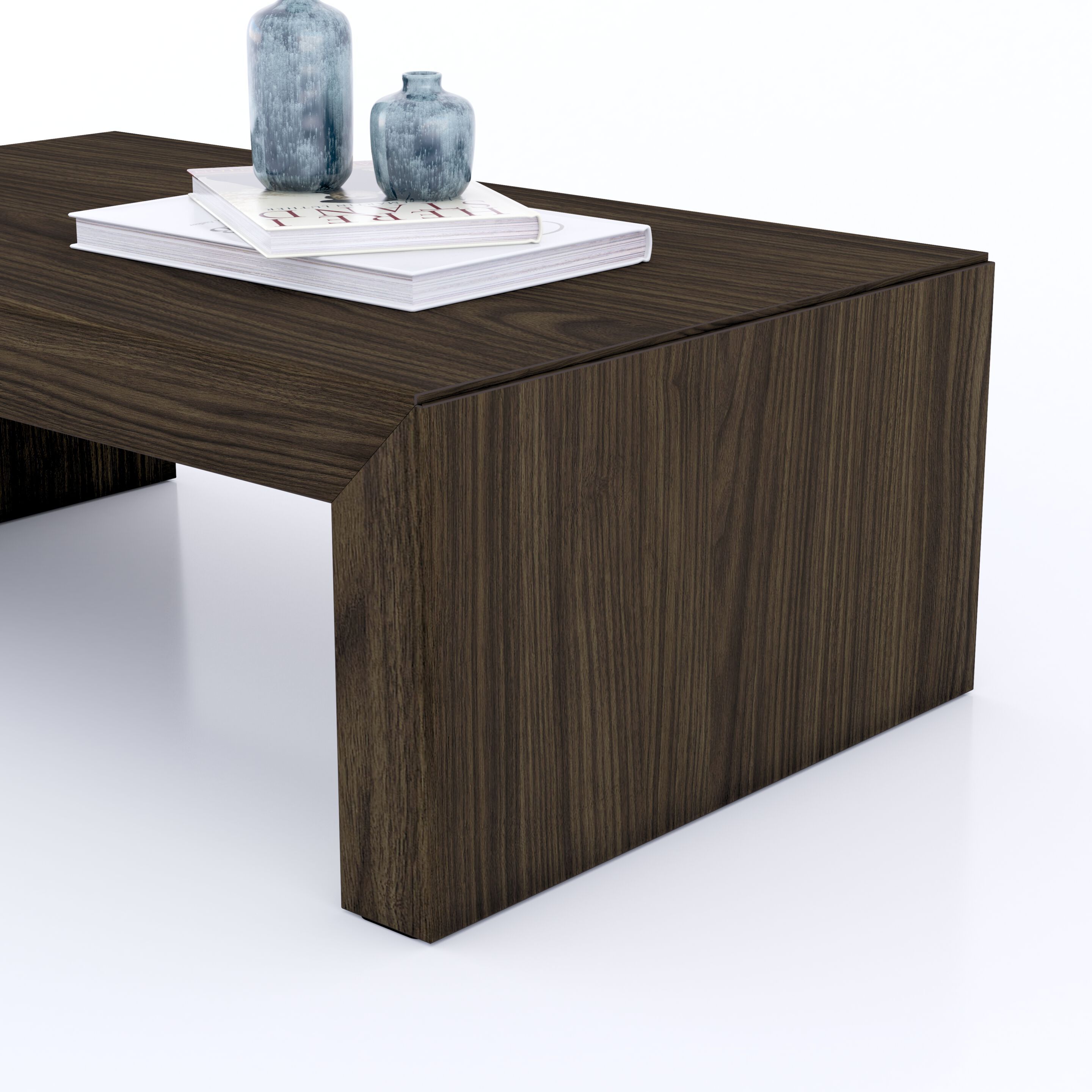 Низкий прямоугольный журнальный столик из меламиновой ткани Mobili Fiver Angelica ARCH-00066722 - Вид №8