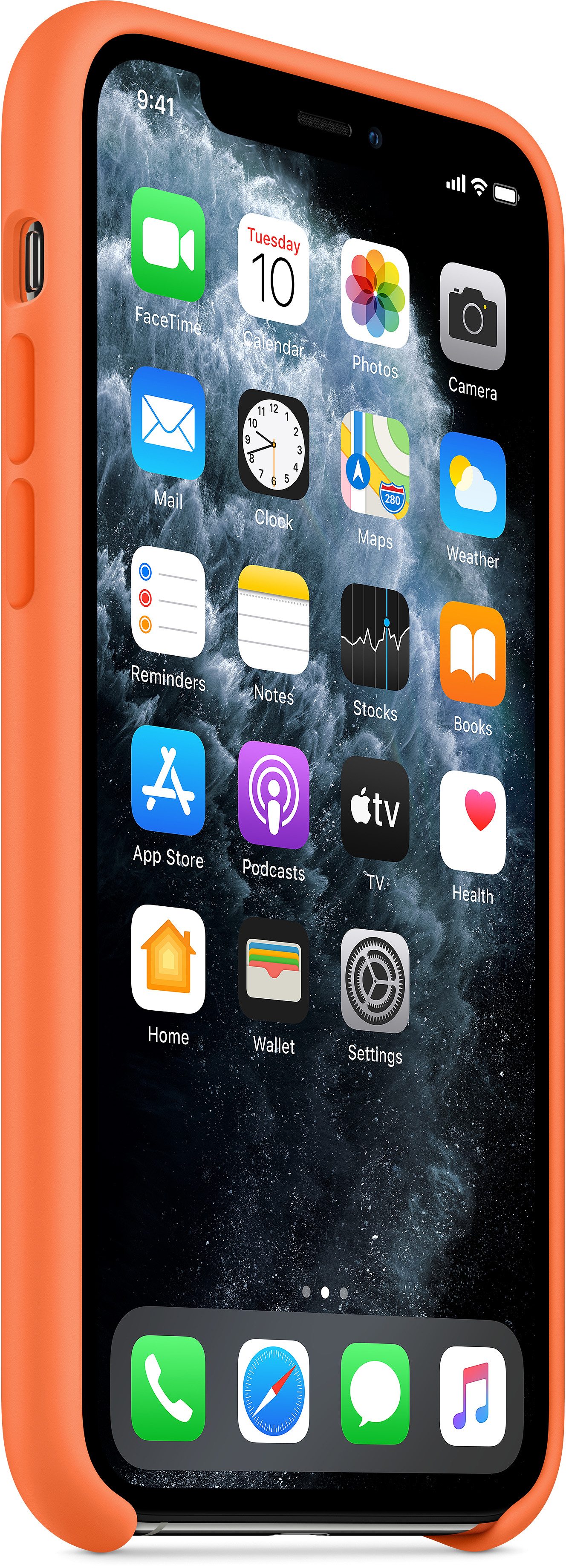MY162ZM/A Iphone 11 pro silicone case - vitamin c Apple Santreyd  - Вид №4