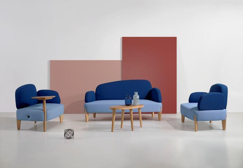 Fenabel Кресло из ткани с подлокотниками Stone Mp.2014 - Вид №1