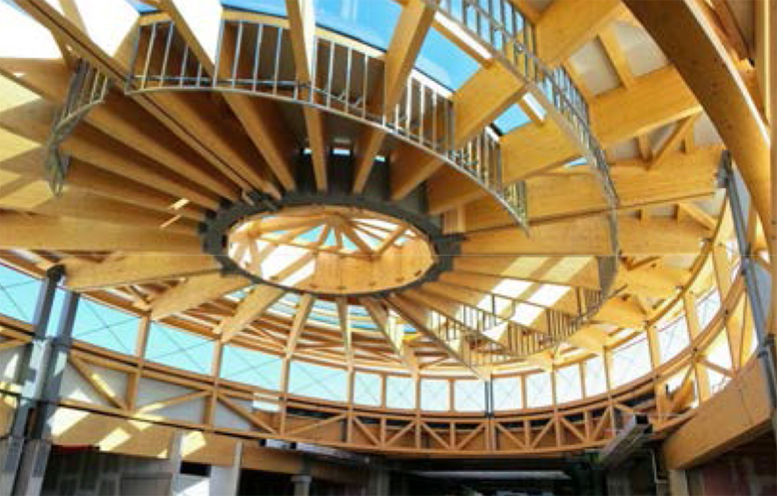 Деревянная кровля и ферма SIMONIN Coperture e capriate in legno lamellare ARCH-00037575 - Вид №5