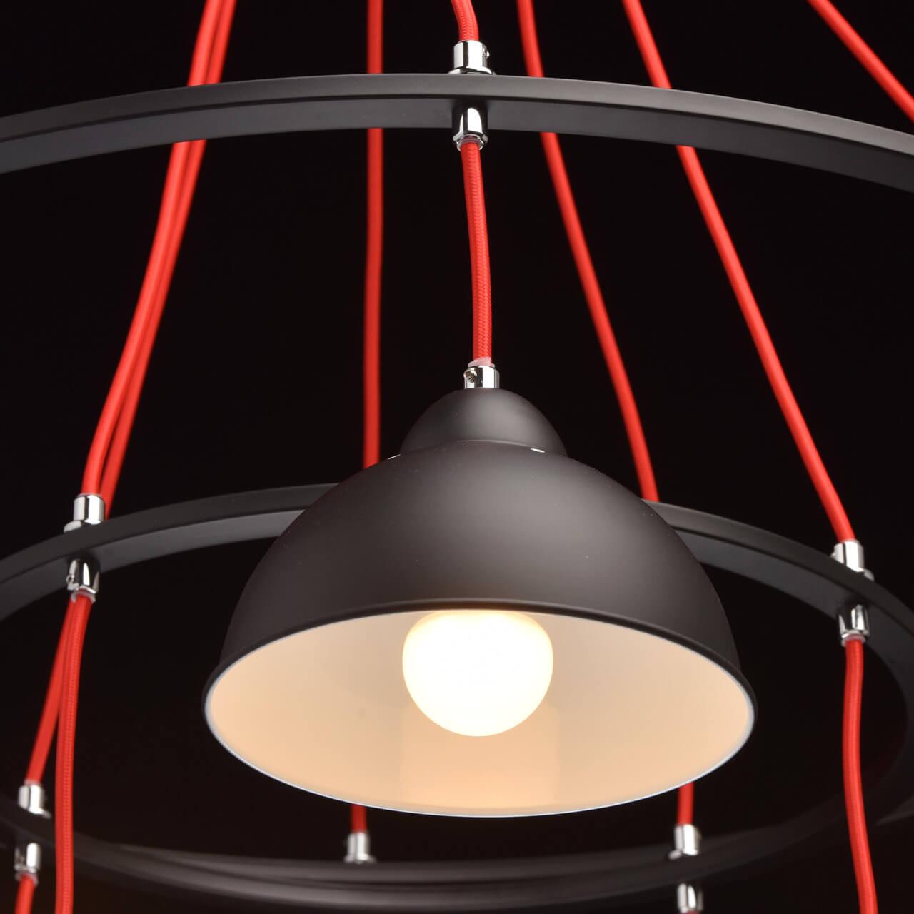 Подвесная люстра MW-Light Формула 3 696010708 MW-LIGHT ФОРМУЛА 187310 Черный  - Вид №2