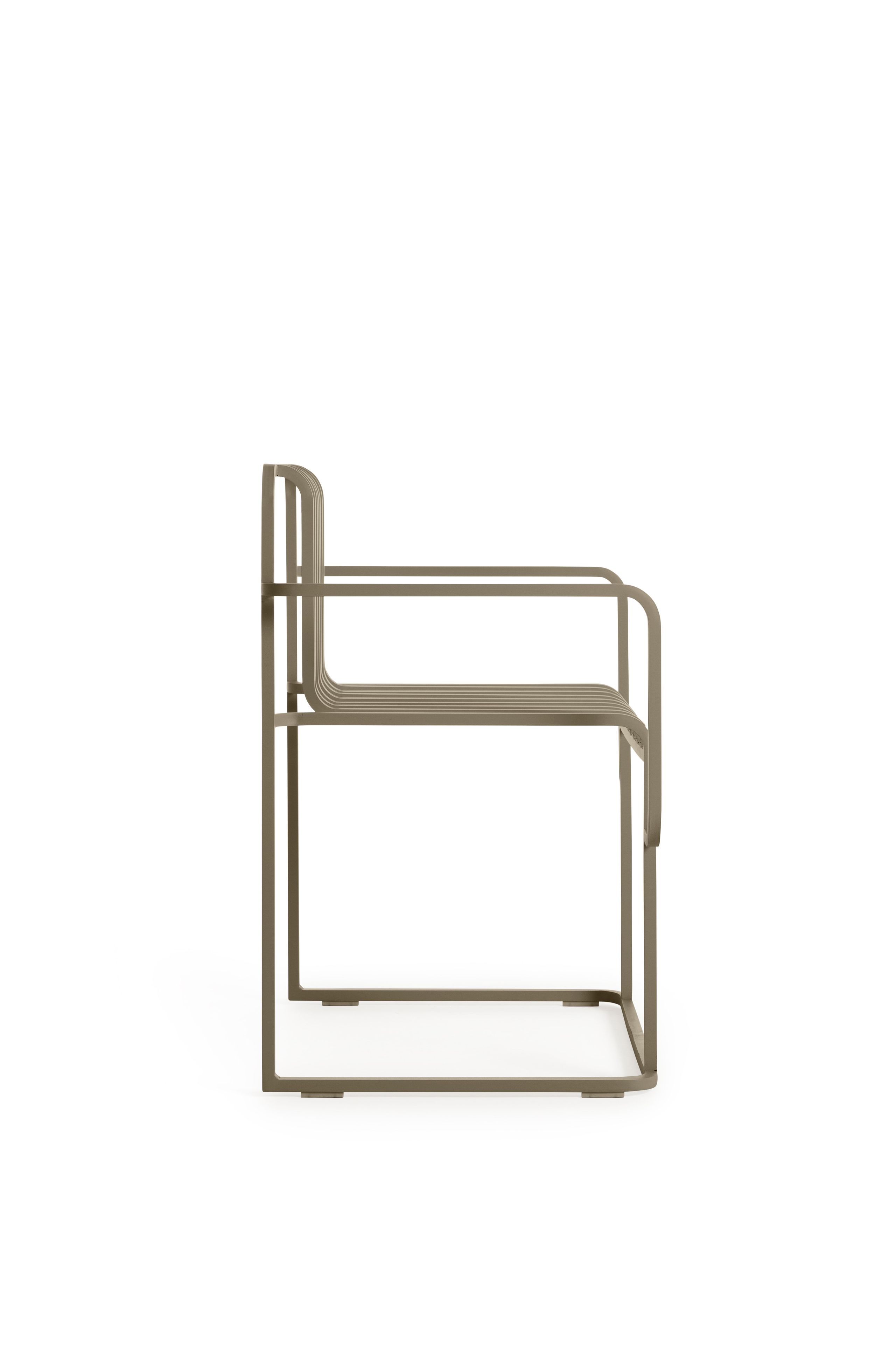 Алюминиевый стул с подлокотниками Diabla гриль ARCH-00143391 - Вид №21