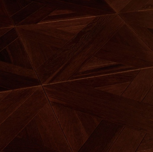 Модульный паркет Marco Ferutti Linea Linea Термо Дуб с брашью (Текстурированная) 405х405 мм 2600600032 - Вид №2