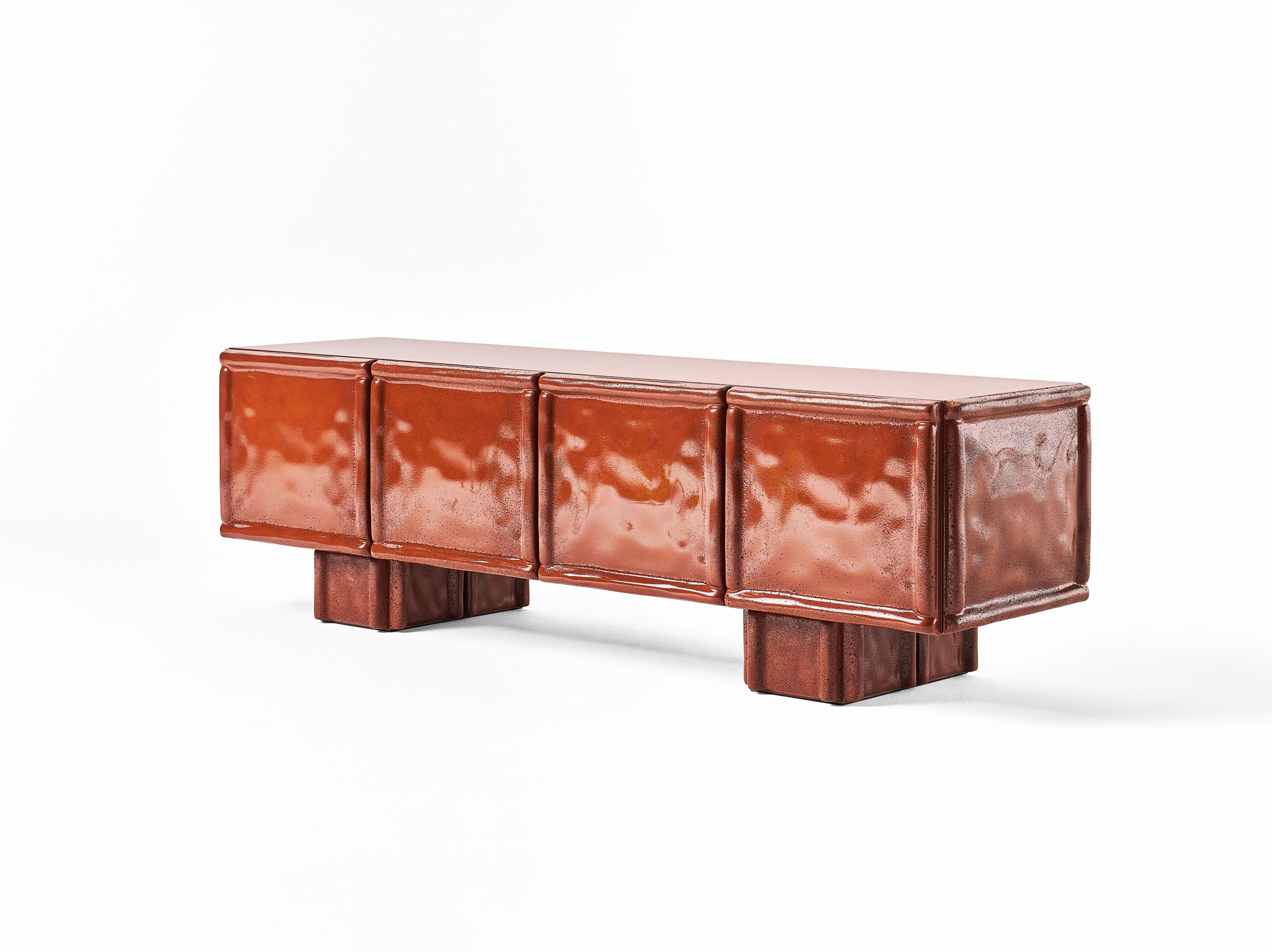 Шкаф в Cimento® с ящиками Riva ARCH-00133386 - Вид №1