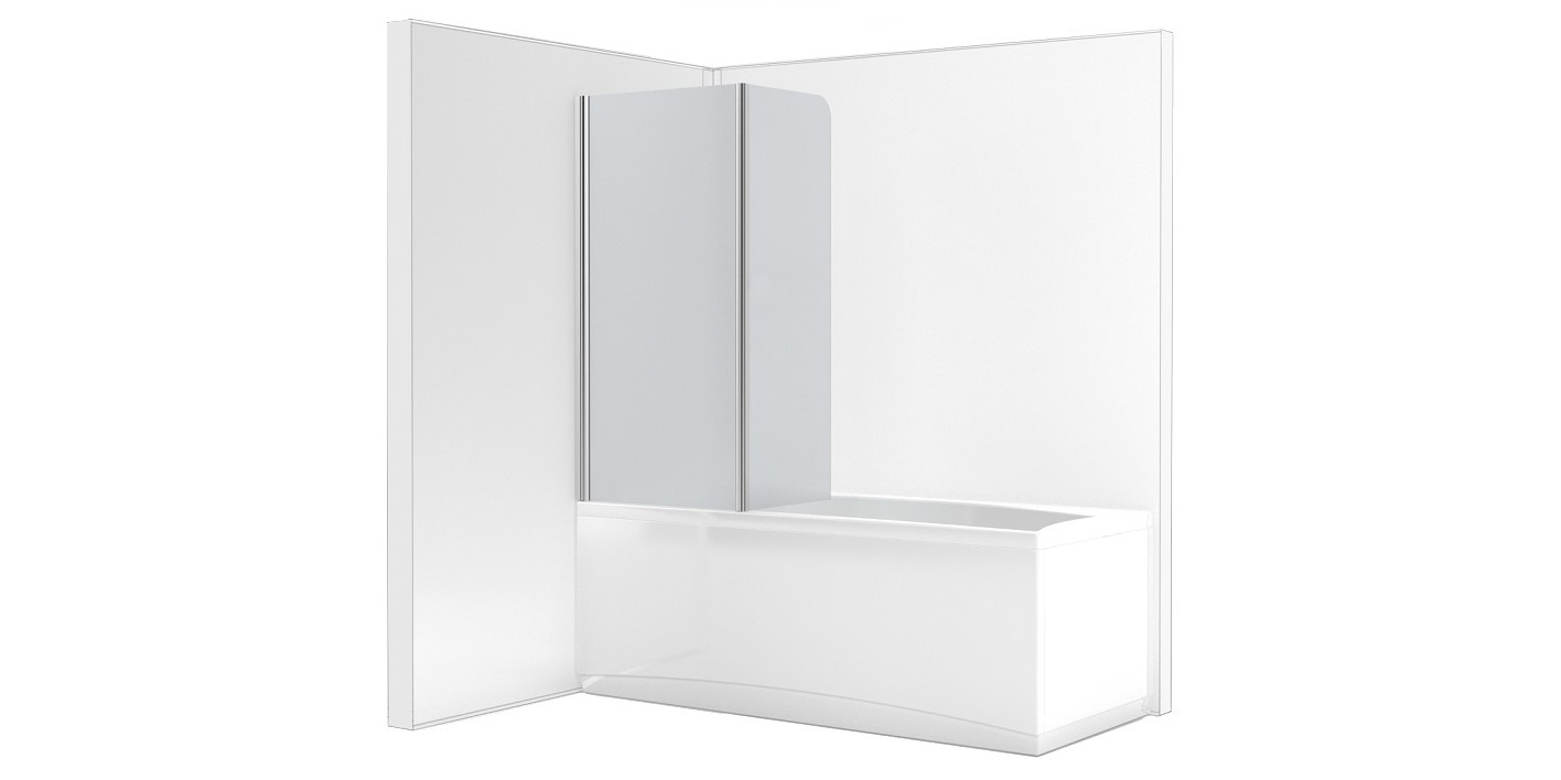 165231 Душевое ограждения на борт вынны Aquanet Россия AQ4 - Вид №2