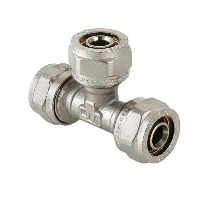 VTm.331.N.322632 Фитинг обжимной – тройник Valtec 32 х 26 х 32 мм 