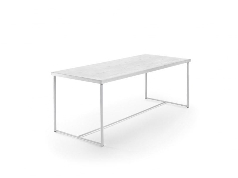 Flexform Прямоугольный стол с деревянной столешницей Moka sun-id-1503616 - Вид №2