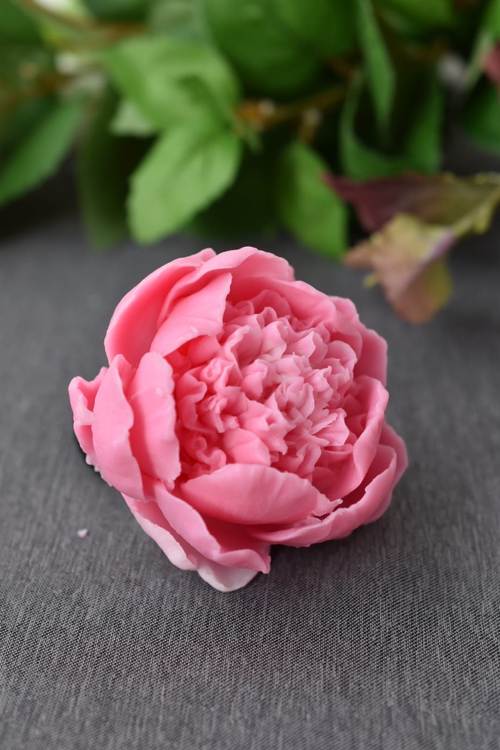 11387 Молд "Пион Японский S" силикон HobbyPage 