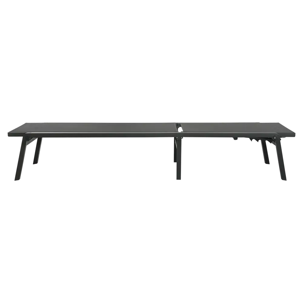 Шезлонг BEGINIA Kreo 191x60x30.5 см алюминий серый STLM-2079858 - Вид №13