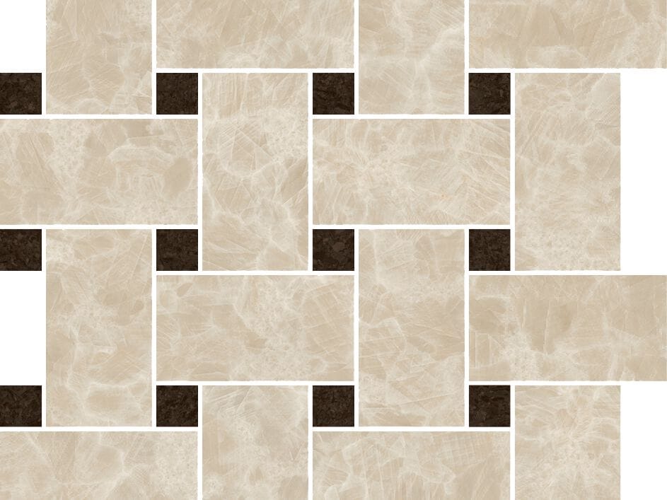 Мозаика из керамогранита Versace Ceramics метеорит ARCH-00118983 - Вид №3