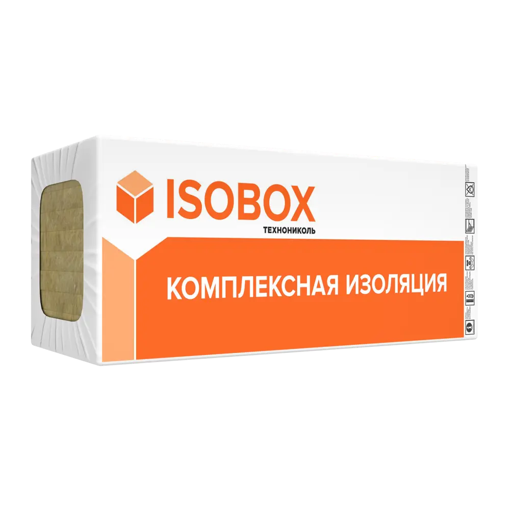 Каменная вата Изобокс 50 мм, 8.64 м2 18513058 STLM-2136632 ТЕХНОНИКОЛЬ 