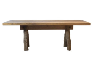 Восстановленный деревянный прямоугольный стол