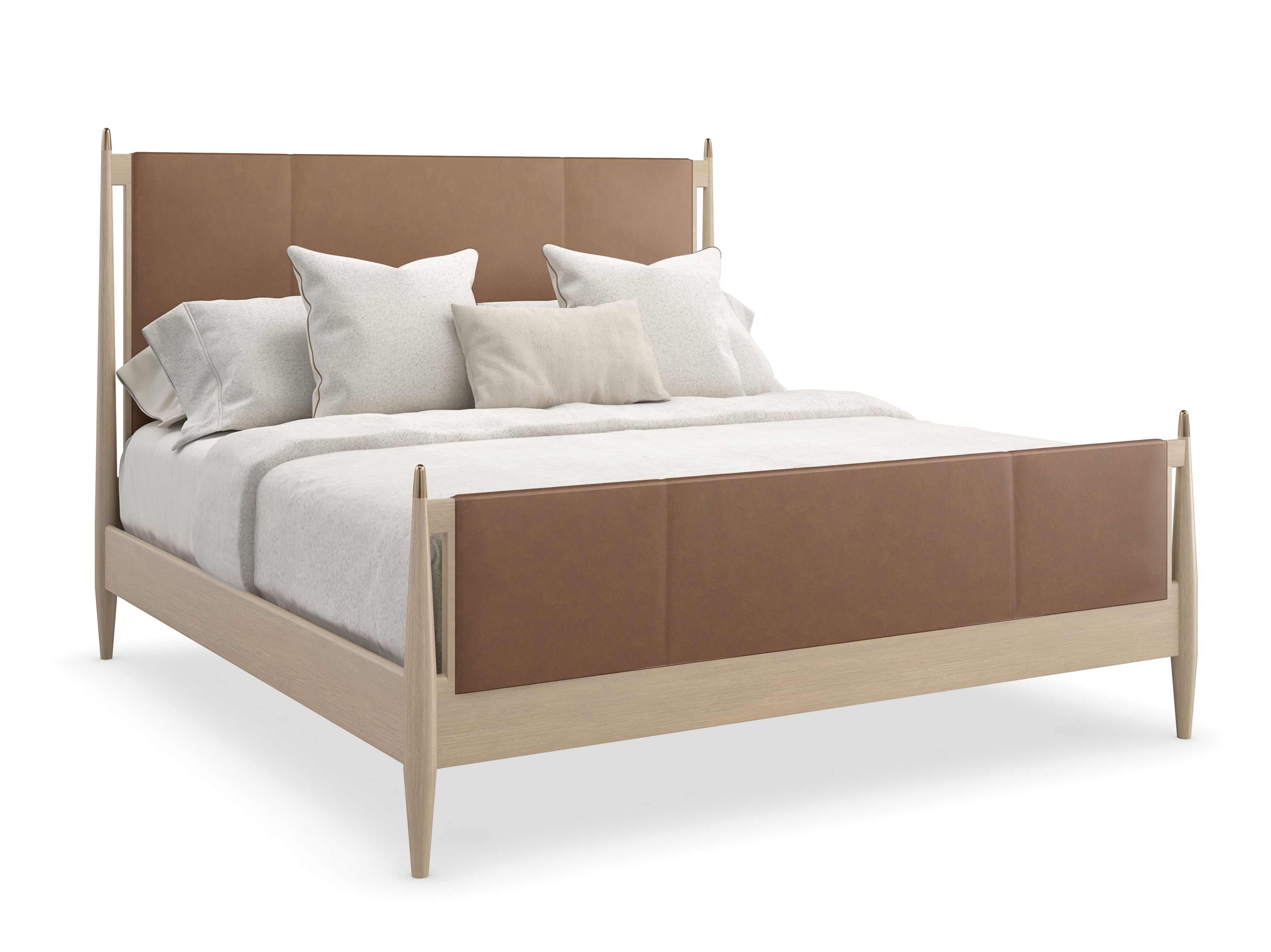 Двуспальная кровать из ткани Caracole Rhythm ARCH-00121260