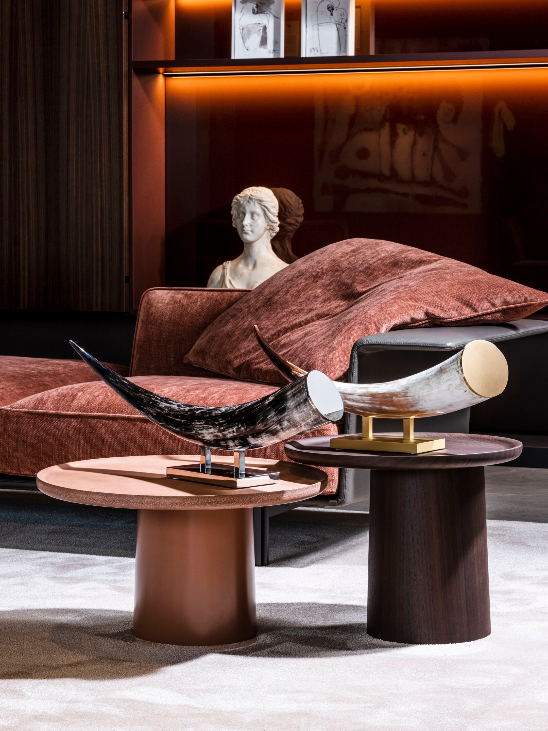 Скульптура из рога и латуни Zanchi 1952 ZHID06BBOS ARCH-00126926 - Вид №2