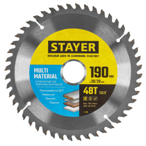 Диск пильный STAYER 3685-190-30-48 9107177