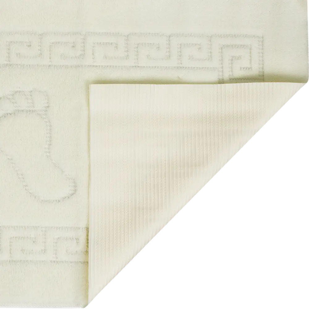 Коврик для ванной комнаты Foot 50x70 см цвет белый PRIMANOVA STLM-2049578 - Вид №2