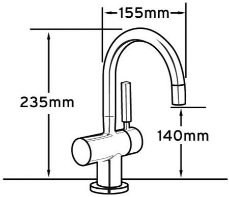 InSinkErator Диспенсер горячей воды из стали  1975521 / 1975544 / 1975545  - Вид №5