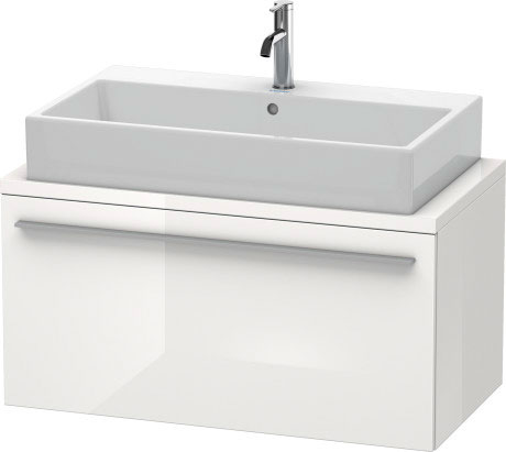 XL540300909 Тумбочка для компактной консоли X-Large #XL5403 900 x 478 мм Светло-голубой матовый декор Duravit - Вид №2