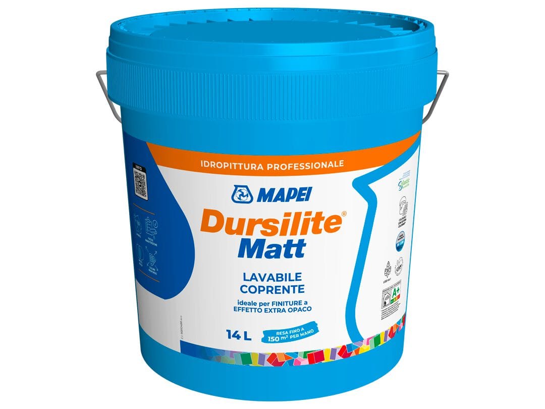 Моющаяся краска для стен MAPEI DURSILITE MATT ARCH-00138703