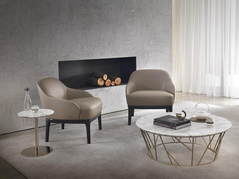 Marelli Круглый журнальный столик из мрамора Twig sun-id-1466681 - Вид №3