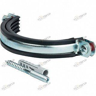 Хомут с шпилькой и дюбелем 5" (⌀135-143) STOUT SAC0020100005