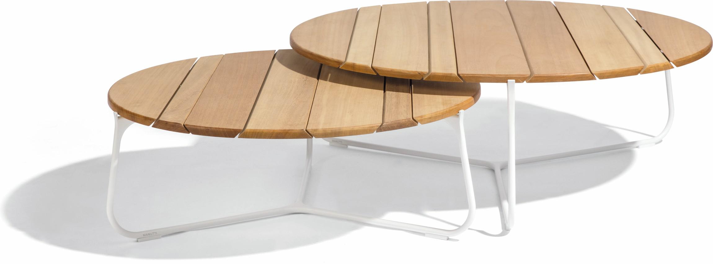 Журнальные столики pcsts белые f8 ⌀100см Manutti Mood MNST658 - Вид №1