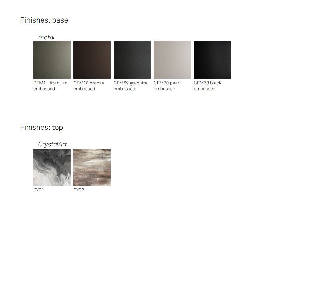 Стальной и стеклянный стол Cattelan italia GIANO CRYSTALART ARCH-00027109 - Вид №3