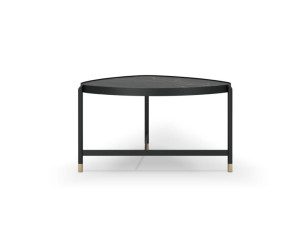 Низкий металлический журнальный столик