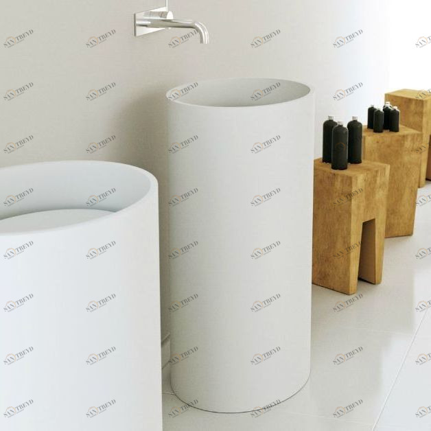 47037 Напольная раковина стоящая овальная MOMA Design 