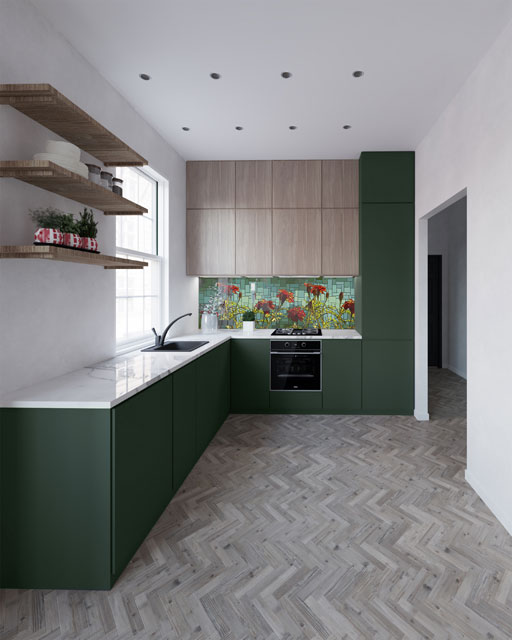 Стеновые панели - Витраж Мармарис LIGRON LIST126 2244 - Вид №8